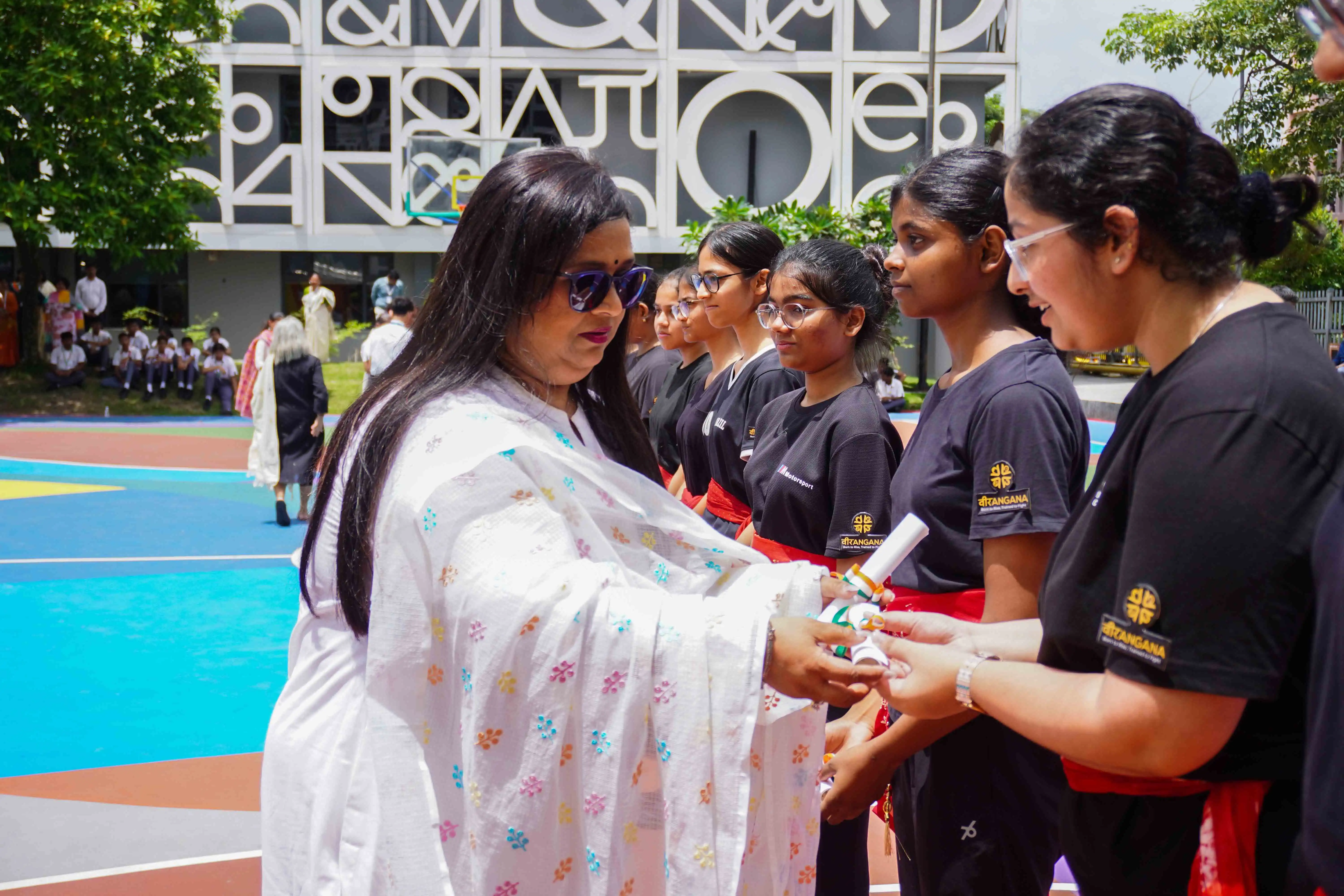 Independence Day - NTS celebrated Independence Day with patriotic zeal through flag hoisting and vib