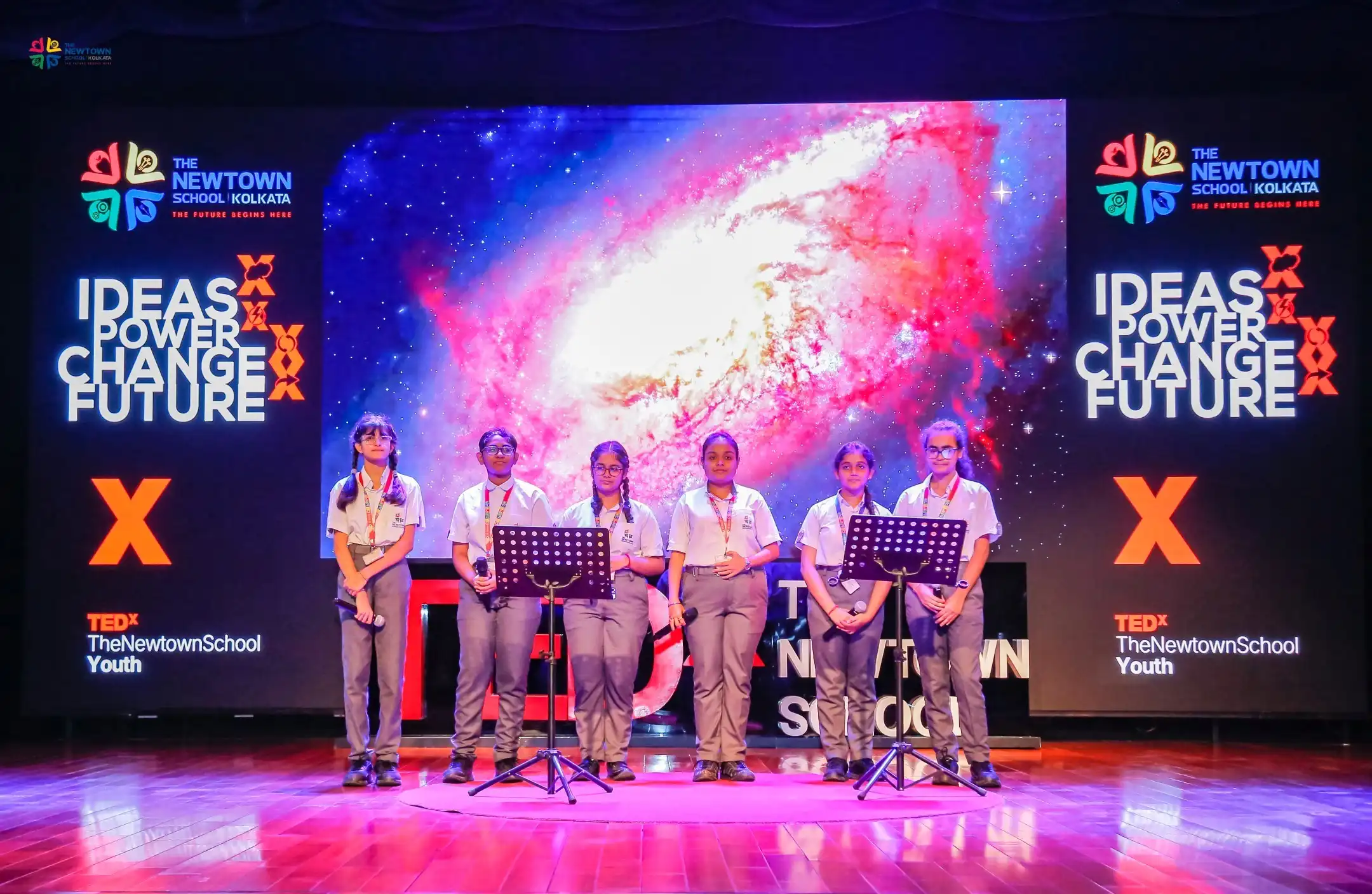 TEDx 2025 - The Newtown School organized TEDx 2025, featuring six inspiring speakers who shared futu