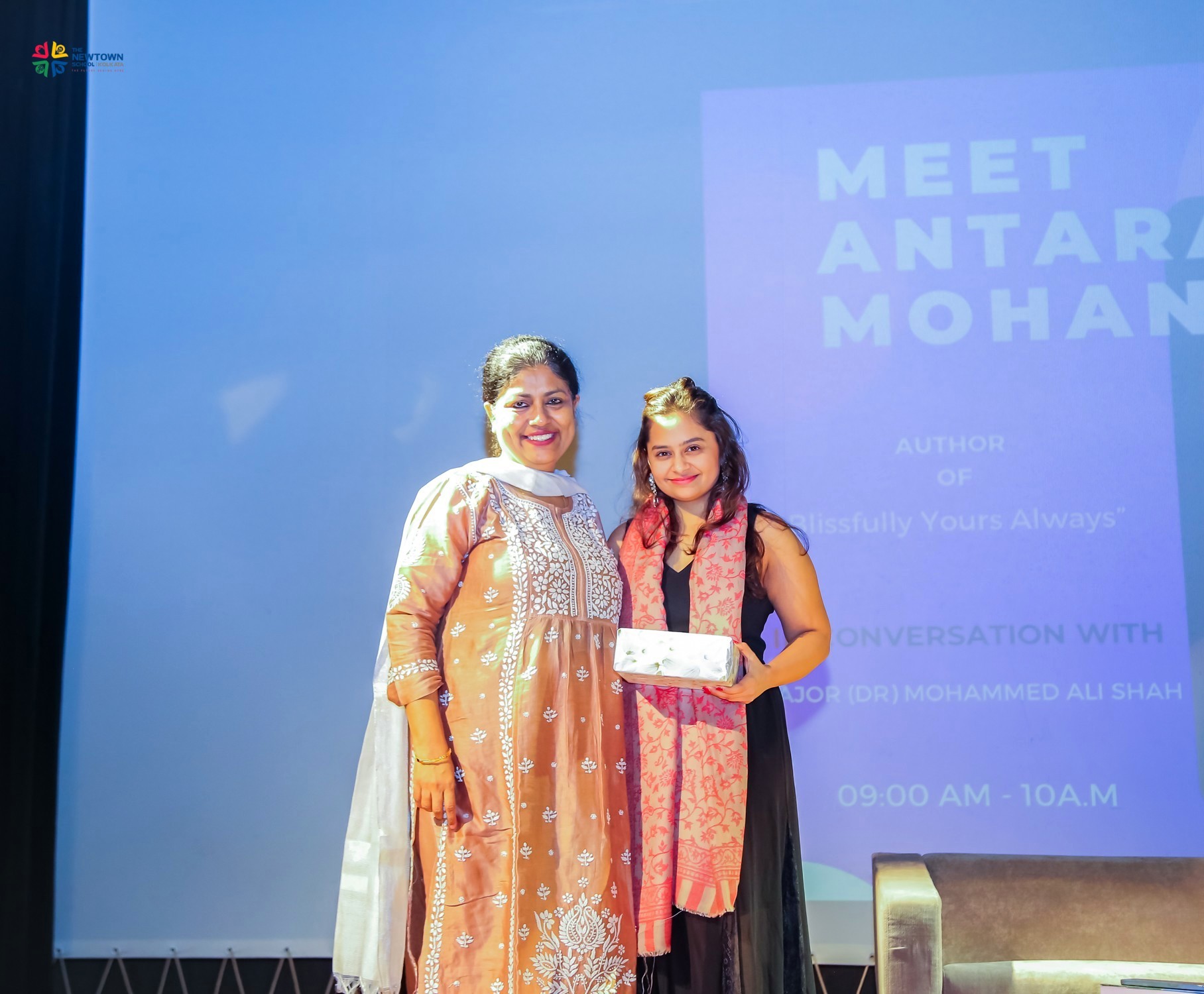 Book Launch 2025 - NTS hosted the book launch of “Blissfully Yours Always” by Antara Mohan, celebrat