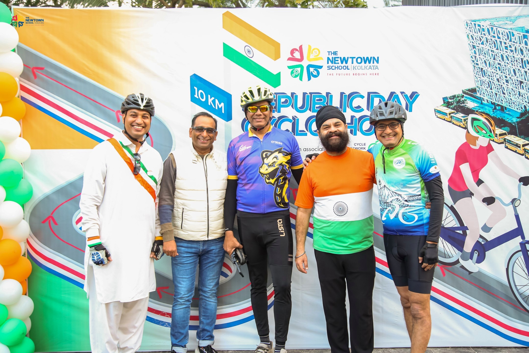 Republic Day Cyclothon - The Republic Day Cyclothon at NTS celebrated unity, fitness, and patriotism